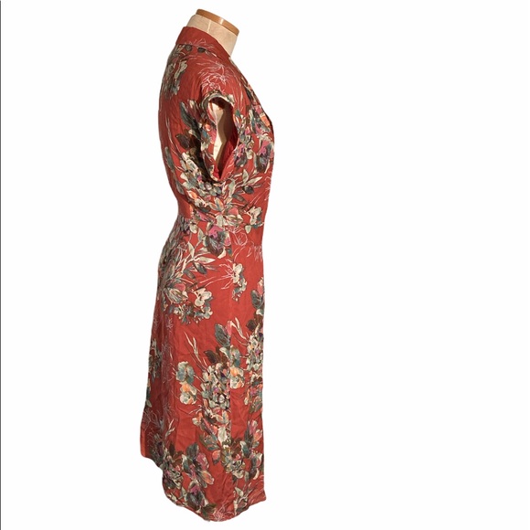 Anthropologie Skies are Blue Wrap Dress Size XS - Picture 2 of 10